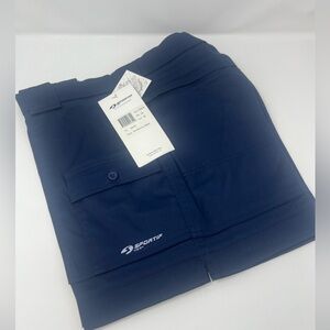SPORTIF Original Shorts Navy Blue Cargo Fishing Outdoor Size 36 VTG NWT